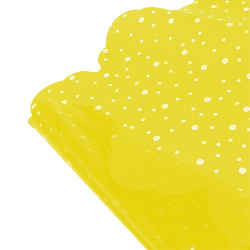 Rondella-Manschetten Ø38cm Gelb 50St online kaufen | Floristik24.ch