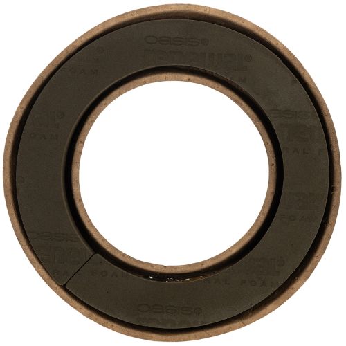 OASIS® Renewal® Biolit® Steckschaum-Ring mit Schale, rund, 31 cm, 2 Stück