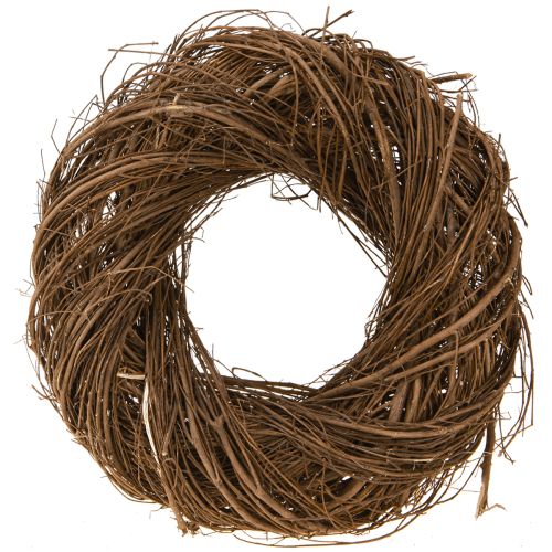 Rustikaler Kranz Ulme Natur Deko Kranz aus Zweigen Ø30cm