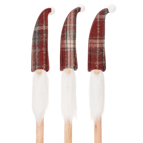 Weihnachtswichtel Deko-Stecker Filz, 58 cm, Rot-Weiss, 6er Set online kaufen | Floristik24.ch