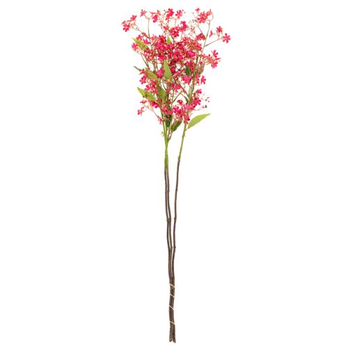 Künstlicher Blütenzweig Oncidium Orchideen 112cm Pink 3 Stück | Floristik24.ch