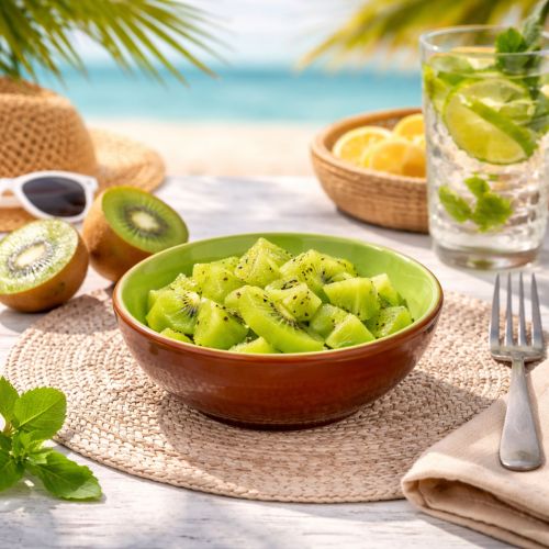 Artikel Servierschüssel Keramik Kiwi Ideal für stilvolle Esstische und Buffets 15cm