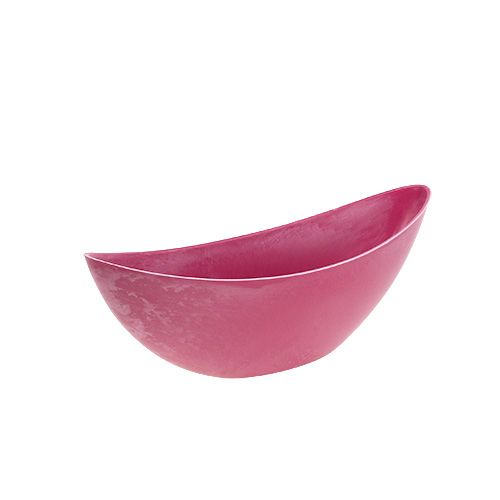 Floristik24 Schale Plastik Pink 39cm x 13cm H13cm