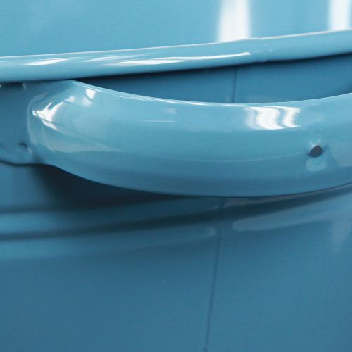 Artikel Schale Rund Griff Dekoschale Blumenschale Blau Ø33,5cm