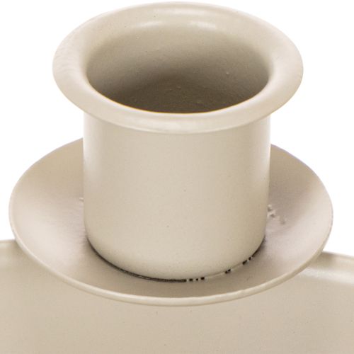 Kerzenschale Adventskranz Kunststoff Beige 15cm | Floristik24.ch
