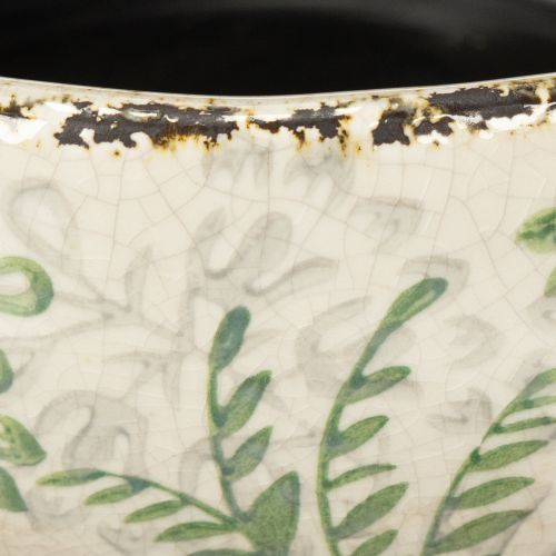 Artikel Schale im rustikalen Look einzigartiges Muster 20cm