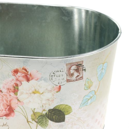 Floristik24 Pflanzschale Rosen Oval 22,5cm x 13,5cm H11cm