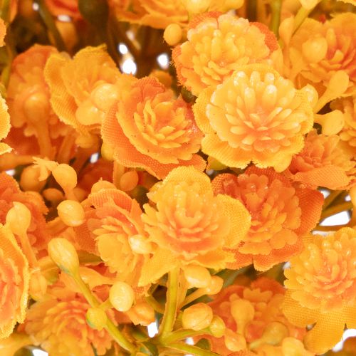 Künstliches Schleierkraut orange Kunststoffzweige 30 cm 10 Stück | Floristik24.ch