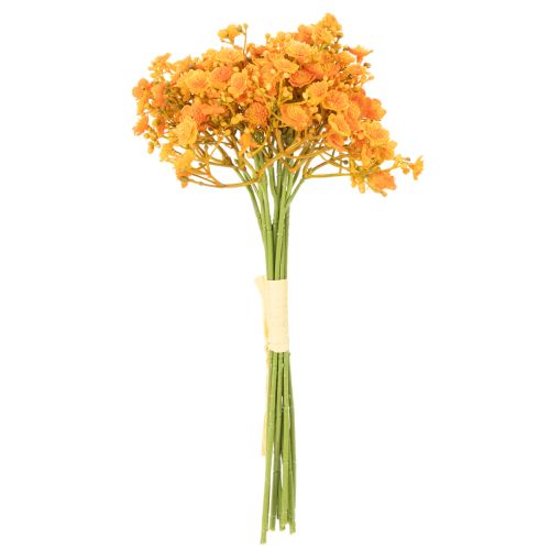 Künstliches Schleierkraut orange Kunststoffzweige 30 cm 10 Stück | Floristik24.ch