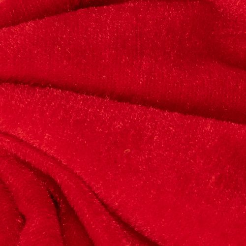 Rote Stoffschleifen 28 cm für