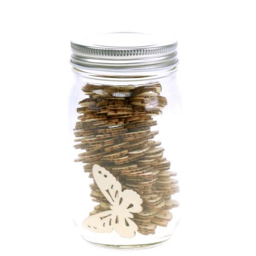 Floristik24 Schmetterling Holz im Glas 60St