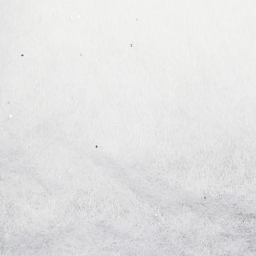 Floristik24 Schneedecke Schneeteppich Weiß mit Glimmer 100×200cm