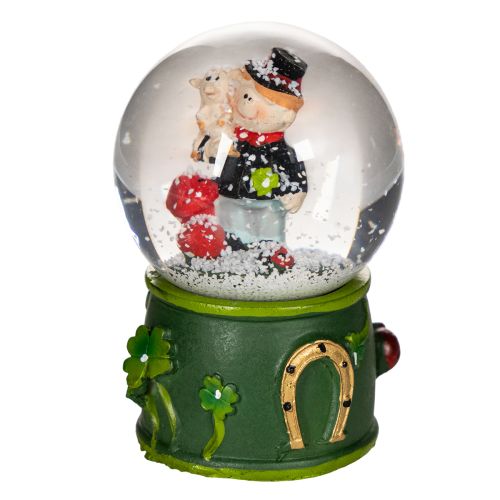Schneekugel Set mit Schornsteinfeger Figur 4cm 3 Stück | Floristik24.ch