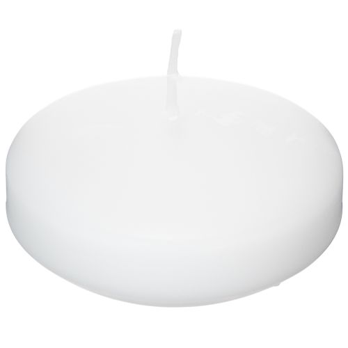 Floristik24 Schwimmkerze für romantische Abende oder festliche Dekoration auch im Außenbereich 8cm 8h 8St