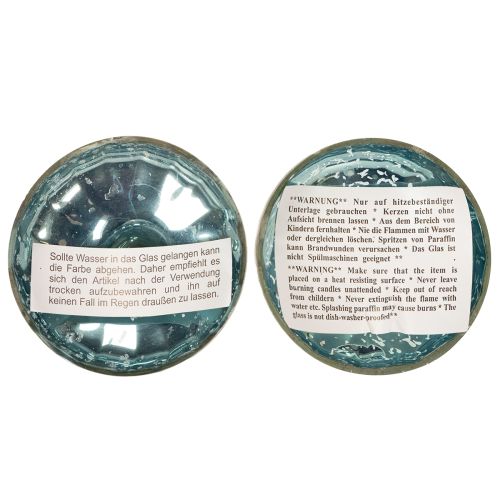 Artikel Schwimmschale Teelichthalter aus Glas für elegante Akzente in jedem Raum 10cm 2St