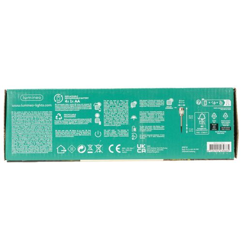 Solar Kugelleuchten mit Erdspiess, Kunststoff, 36cm, Silber, 4er Set | Floristik24.ch