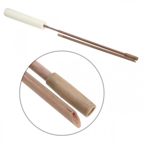 Floristik24 Gartendeko LED Solar Kerze Solarleuchte H98cm