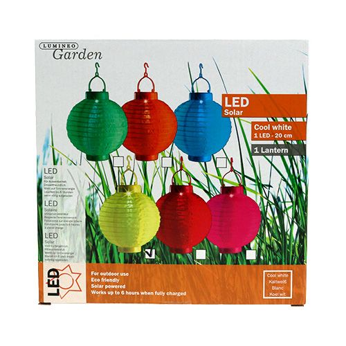 Artikel Solarlaterne LED Gelb Ø20cm