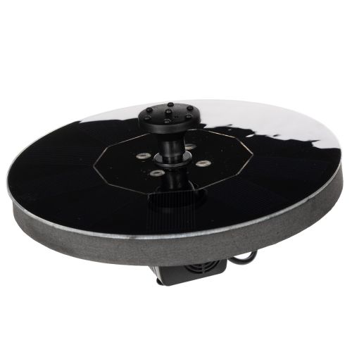 Solarpumpe für Gartenteiche Schwimmendes dekoratives Wasserspiel LED 16cm