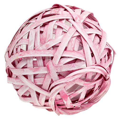 Floristik24 Spankorb rund Ø15cm H14cm Pink