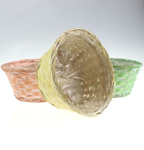 Floristik24 Spanschale rund mehrfarbig 6 St. Ø 25cm