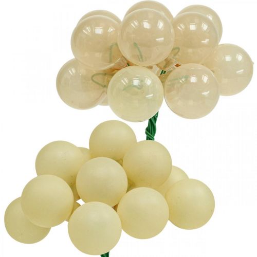 Mini Weihnachtskugeln Creme Mix Matt/Glanz Ø25mm 140St