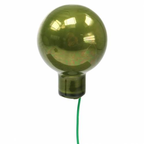 Floristik24 Weihnachtsdeko Spiegelbeeren Grün Ø2,5cm 140St
