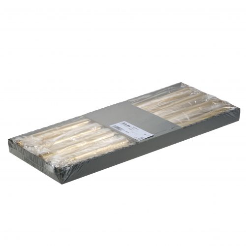 Floristik24 Spitzkerzen 400/25 Gold 8St