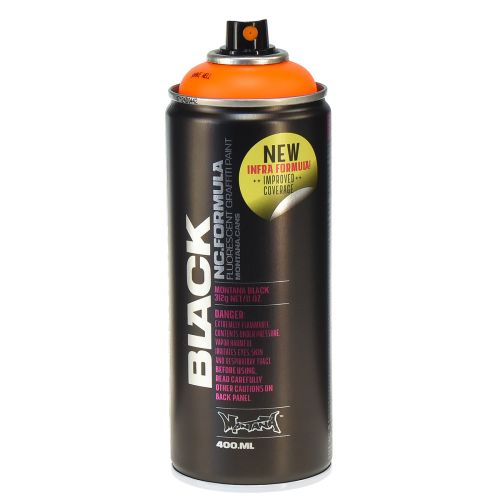 Sprühlack Lackspray Leuchtfarbe Orange Neon Graffiti 400ml