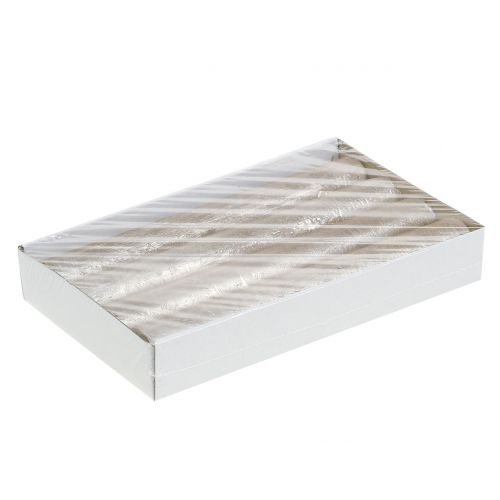 Floristik24 Stabkerzen durchgefärbt Champagner 34mm x 300mm 4 St