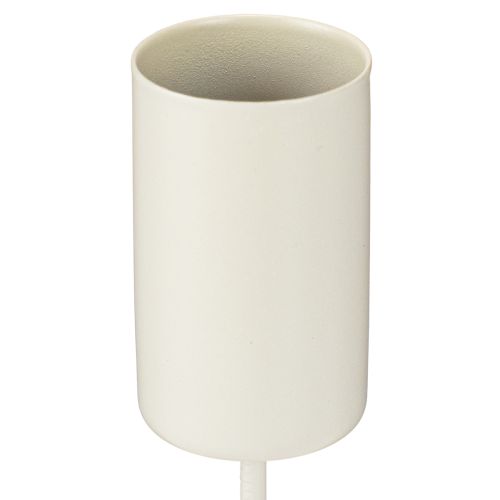 Stabkerzenhalter Metall am Stab Kerzenhalter Beige H11cm 4 St | Floristik24.ch