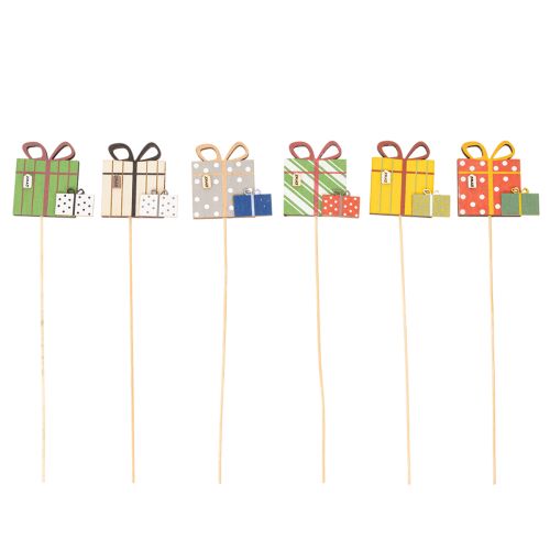 Pflanzenstecker Holz Geschenkpaket 31 cm 12-teilig | Floristik24.ch