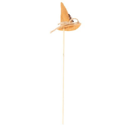 Dekostecker Hexenhut aus Filz in Herbstfarben 28 cm 12 Stück | Floristik24.ch