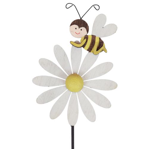 Frühlingsdeko Blumenstecker Bienen Deko 11×7,5cm 6St
