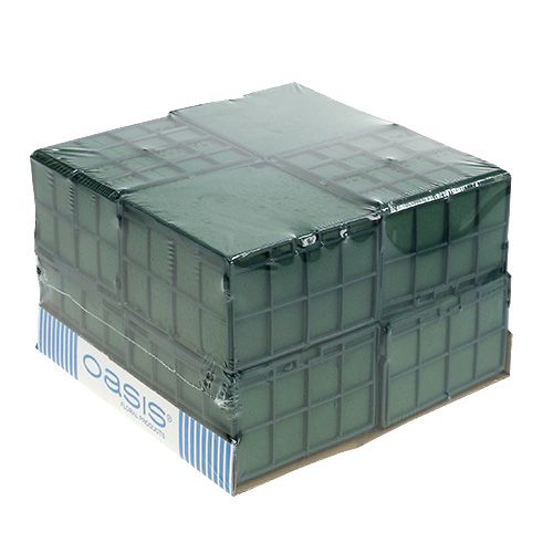 Artikel Steckschaum 1/2 Ziegel Garnette 36 8 St