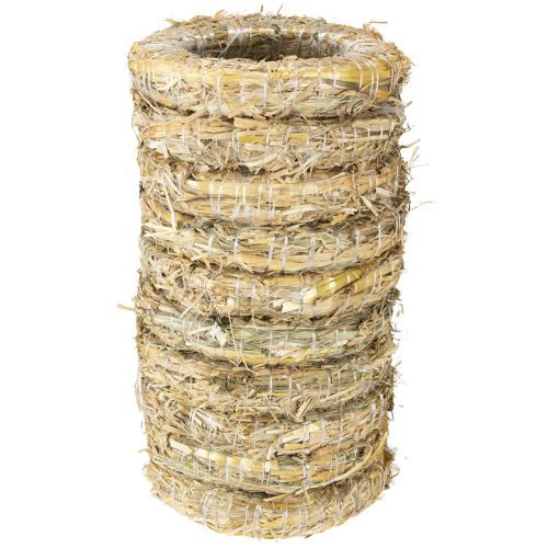 Artikel Strohring Bastelrohling für DIY Dekorationen und Floristik