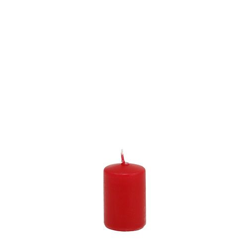 Artikel Stumpenkerzen Rot Adventskerzen klein Kerzen 60/40mm 24St