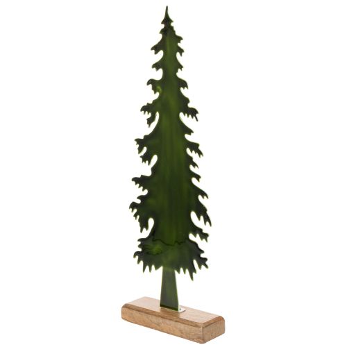Deko Tannenbaum Metall grün