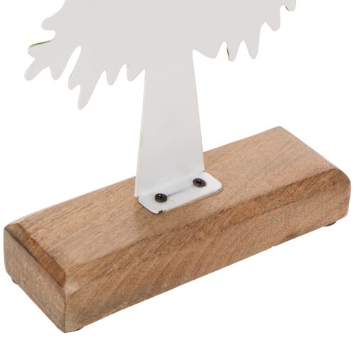 Deko Tannenbaum Metall grün