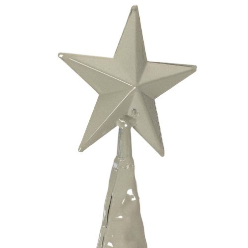 Deko-Tannenbaum aus Metall auf
