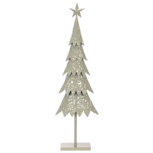 Deko-Tannenbaum aus Metall auf