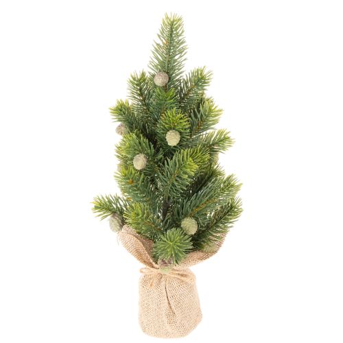 Künstlicher Mini-Weihnachtsbaum im Jutesack, 38 cm, für Innenräume online kaufen | Floristik24.ch