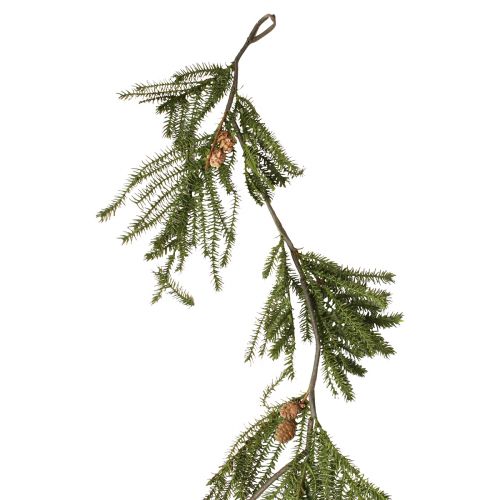 Floristik24 Tannengirlande Zapfen 165cm Weihnachtsdeko künstlich