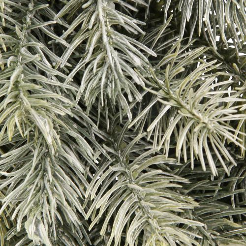 Floristik24 Tannenkranz geeist Deko Kranz Tannengrün künstlich Ø40cm