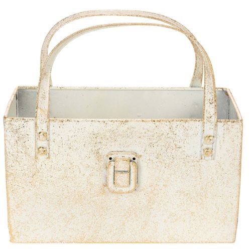 Goldfarbene Metalltasche