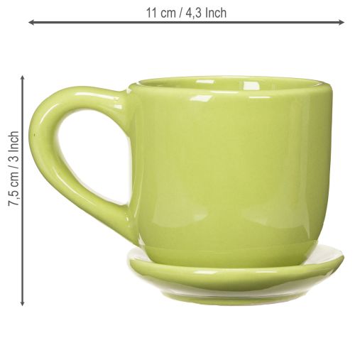 Artikel Kaffeetasse schmucke Tischdekoration für eine stilvolle Raumgestaltung im Essbereich 11cm 3St