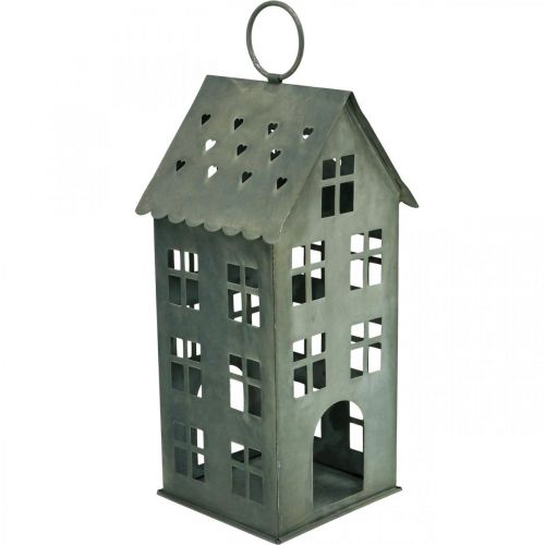 Floristik24 Lichthaus Teelichthalter Metall Teelichthaus H31,5cm