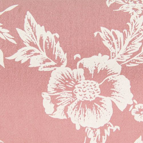 Artikel Tischband Blumenmuster Tischläufer Baumwolle Rosa 15cm 3m