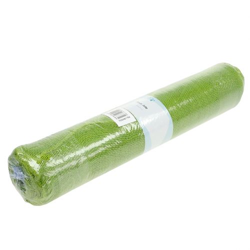 Floristik24 Tischband Jute Grün 50cm x 910cm