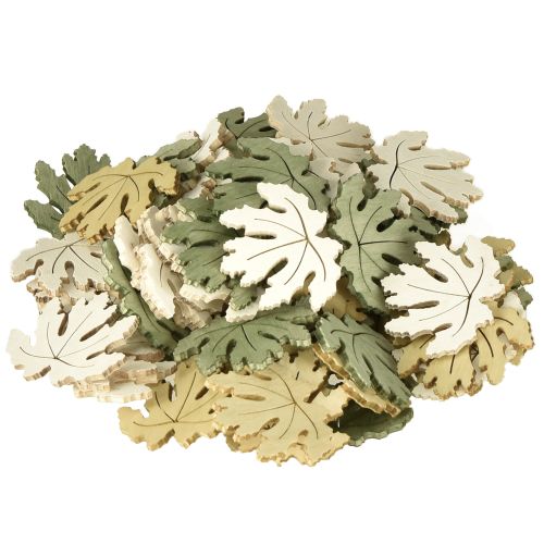 Artikel Tischdeko Herbst Streudeko Holz Deko Ahornblatt 4cm 72 St